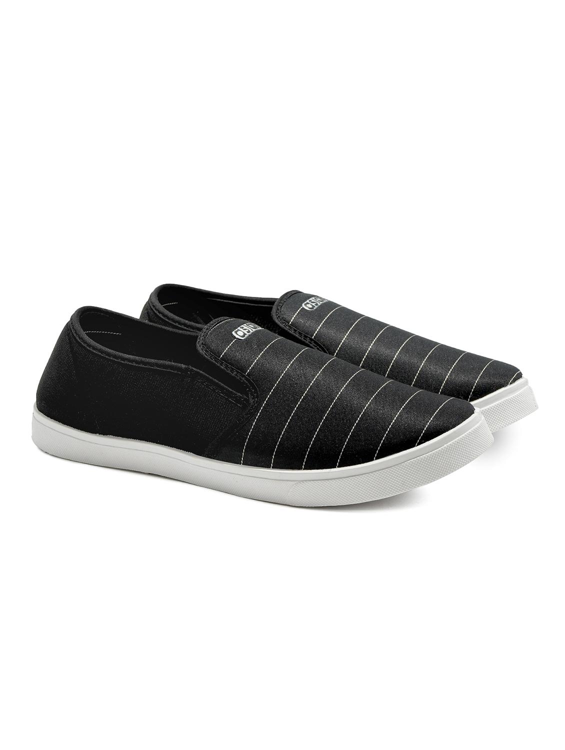 black slip on shoes - 21353766 - Zoom Image - 0