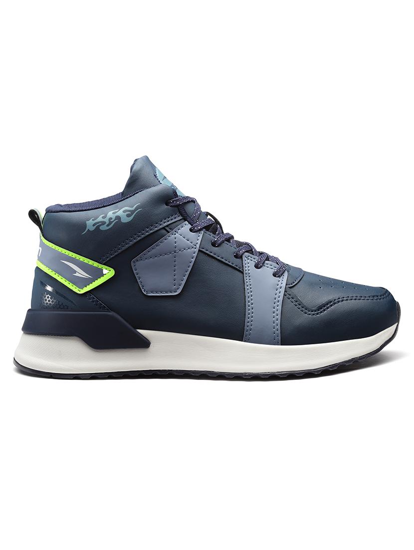 men blue lace up sneaker - 21353775 - Standard Image - 2