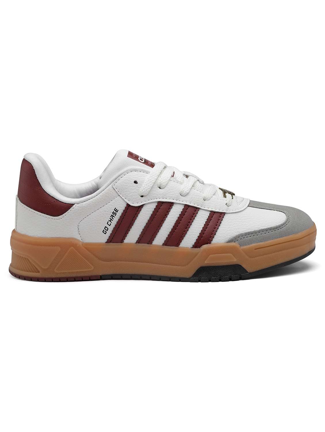 men white lace up sneakers - 21353779 - Standard Image - 2