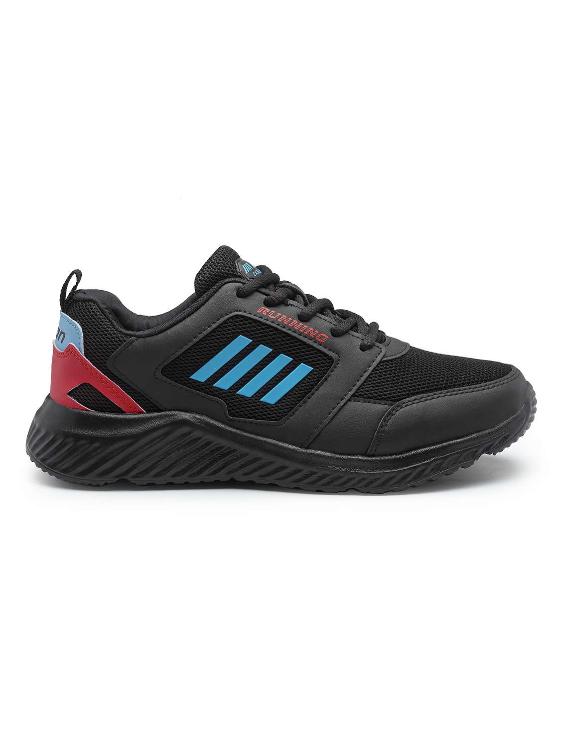 men black lace up sport shoe - 21353807 -  Standard Image - 2