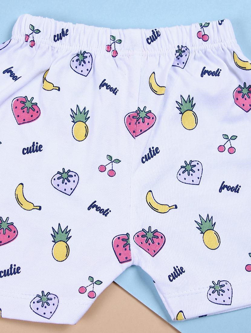 kids printed shorts twin set - 21353876 - Standard Image - 2