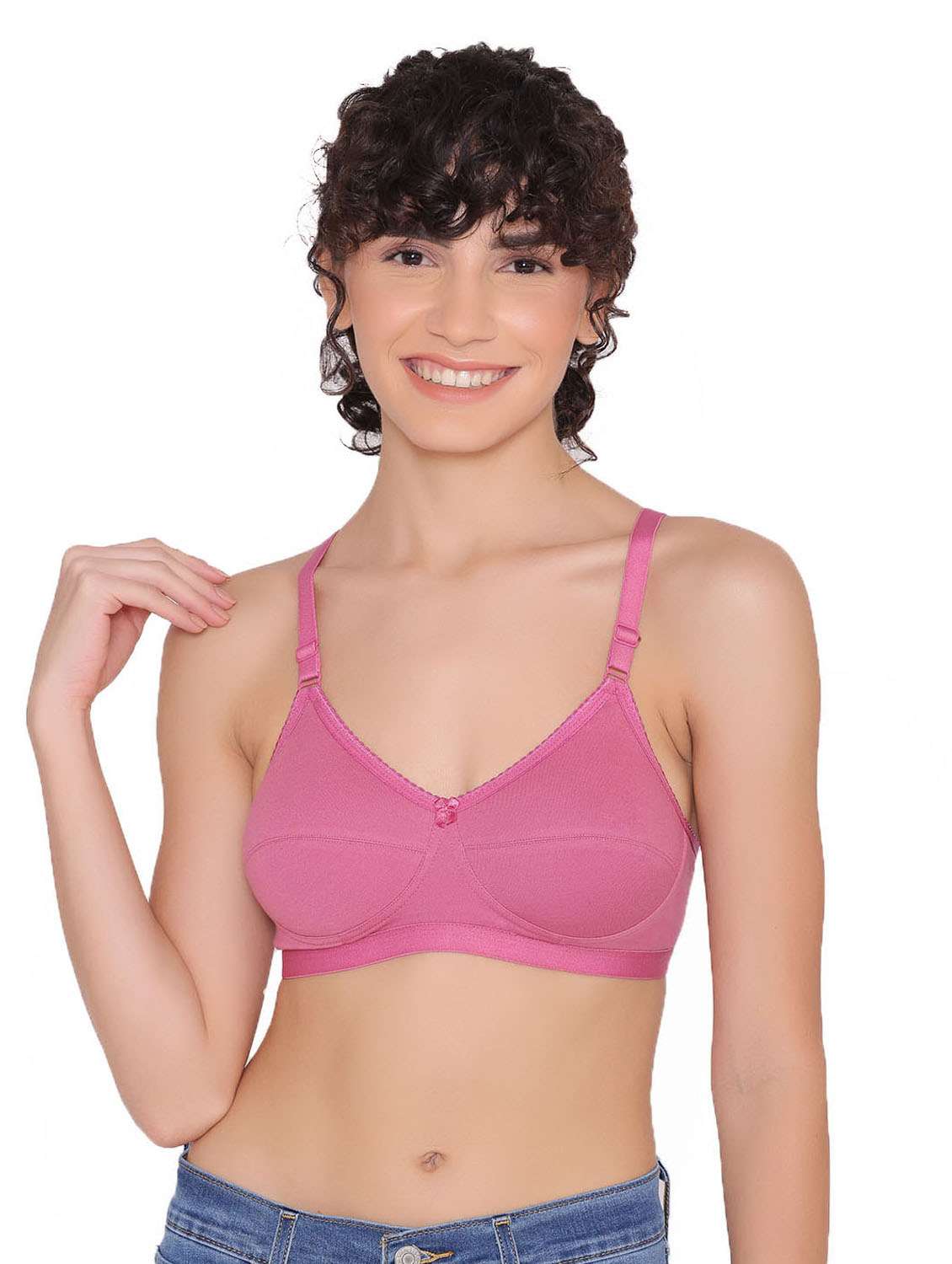 women solid bra combo - 21354044 -  Standard Image - 2