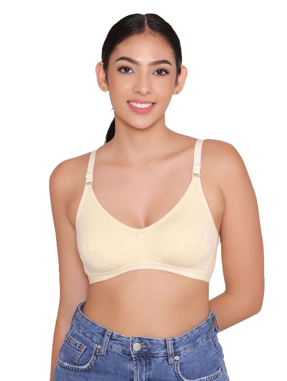 women solid bra combo - 21354066 -  Standard Image - 2