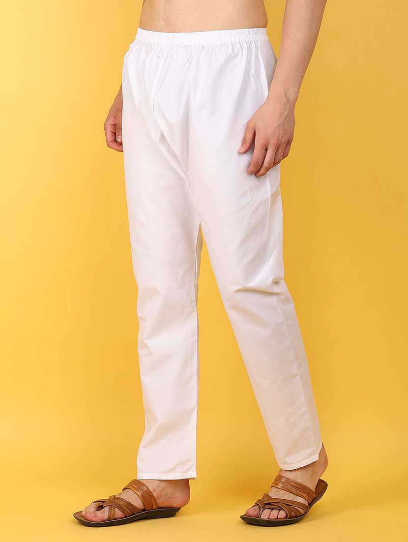 men mid rise solid pyjama - 21354782 -  Standard Image - 2