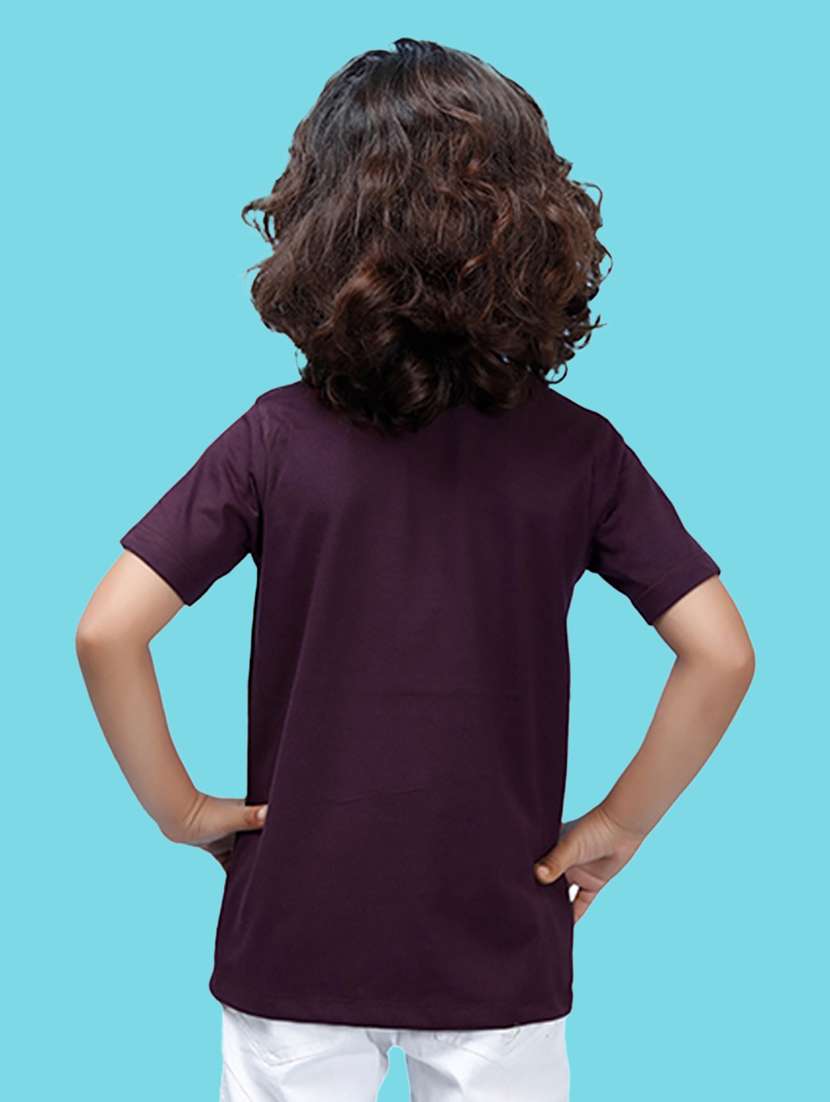 boys pack of 2 solid t-shirts - 21354939 - Standard Image - 2