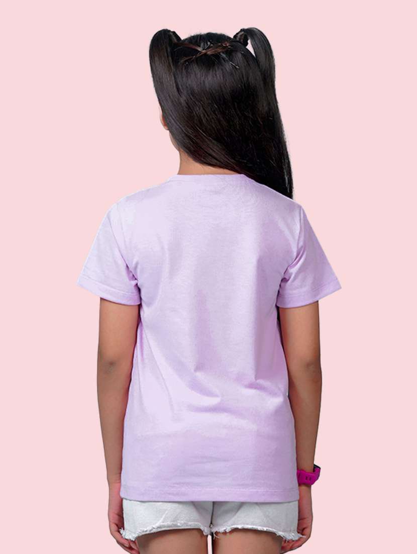 girl solid multi colored tee combo - 21355066 - Standard Image - 2