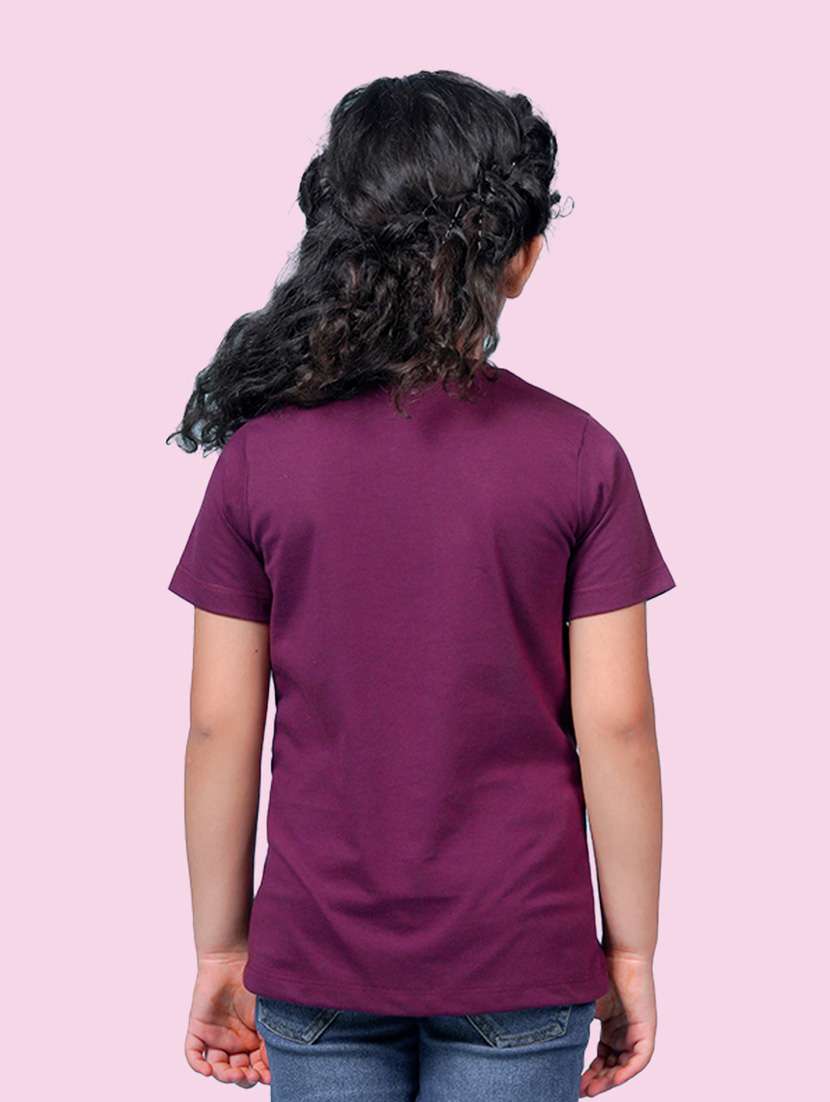 girl solid multi colored tee combo - 21355073 - Standard Image - 2