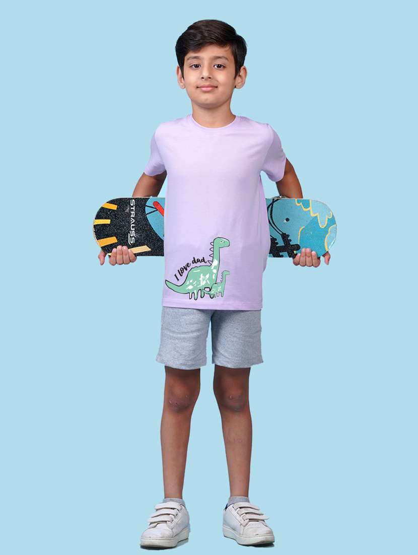 boys placement printed t-shirt - 21355100 -  Standard Image - 2