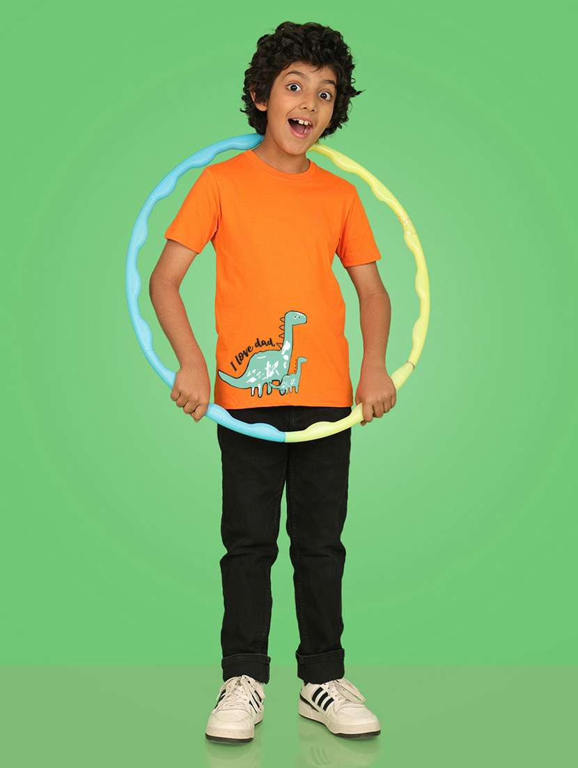 boys placement printed t-shirt - 21355109 -  Standard Image - 2