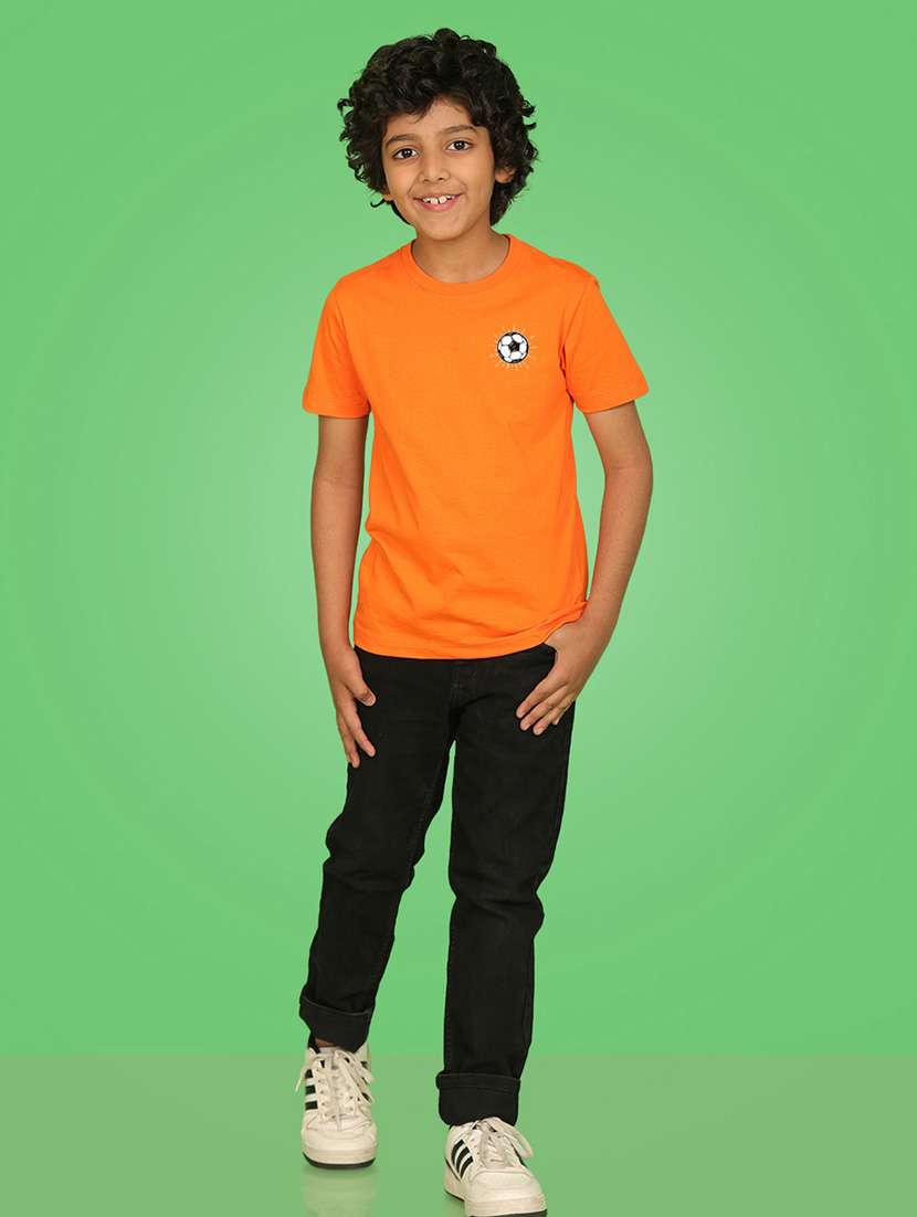 boys back print cotton t-shirt - 21355292 -  Standard Image - 2