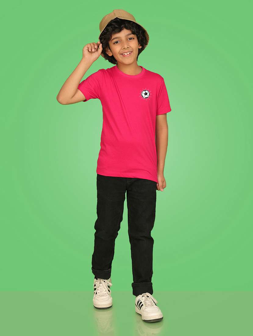 boys back print cotton t-shirt - 21355294 -  Standard Image - 2