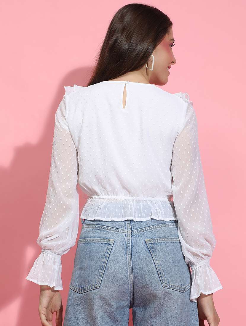 women white self-designed regular top - 21356436 - Standard Image - 2