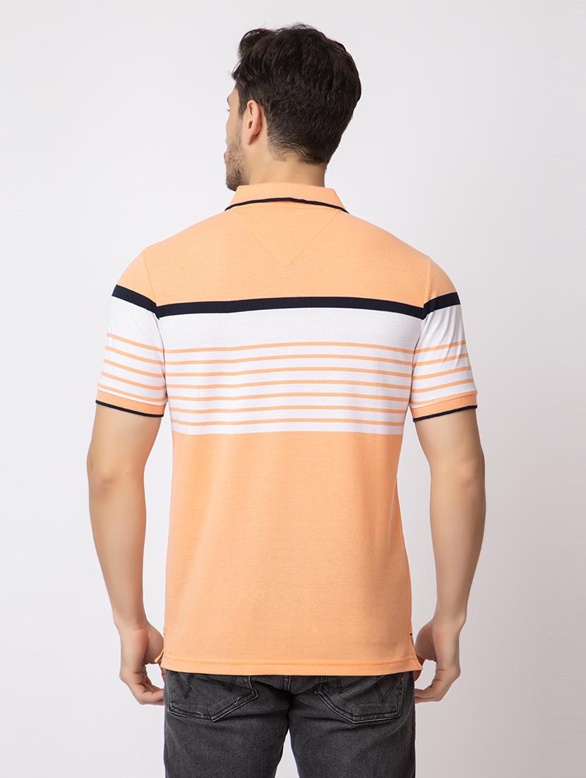 men striped polo t-shirt - 21359328 - Standard Image - 2