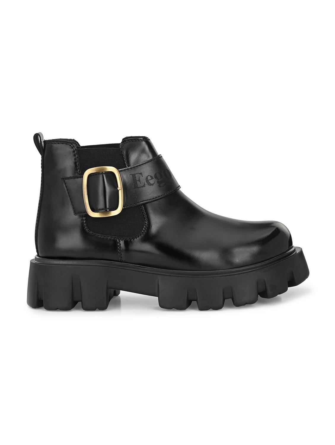 black synthetic high tops boots - 21359346 - Standard Image - 2