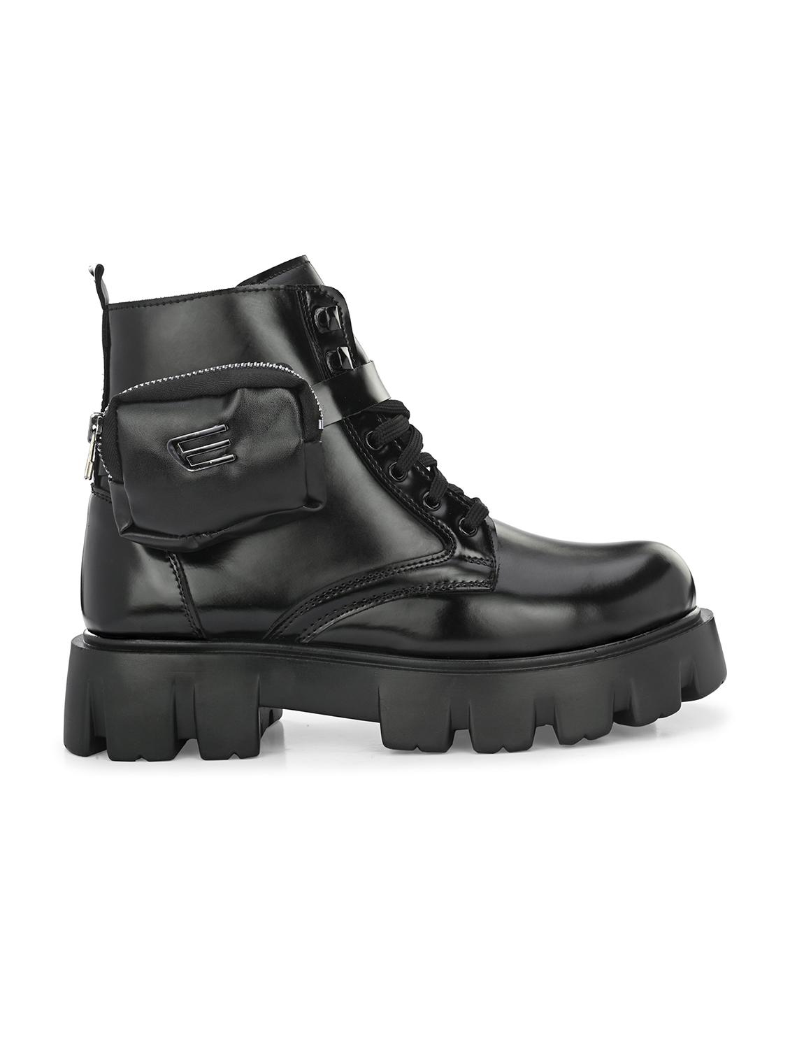 black high tops boots - 21359348 - Standard Image - 2