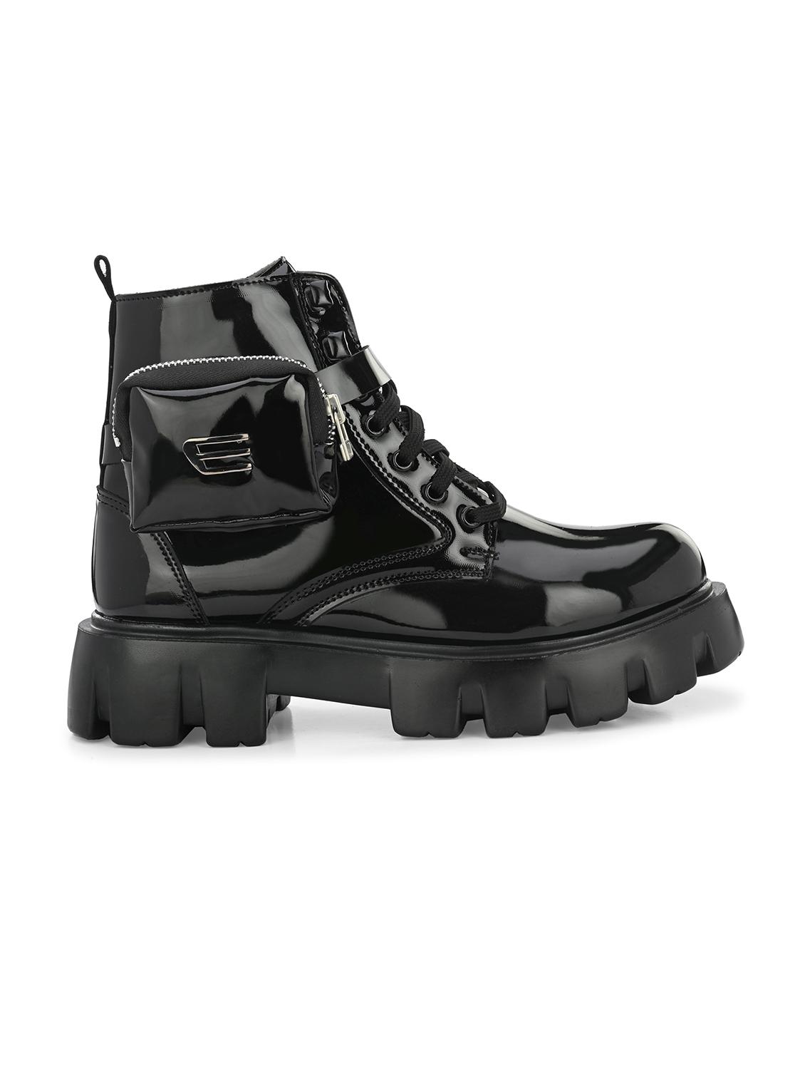 black high tops boots - 21359349 - Standard Image - 2