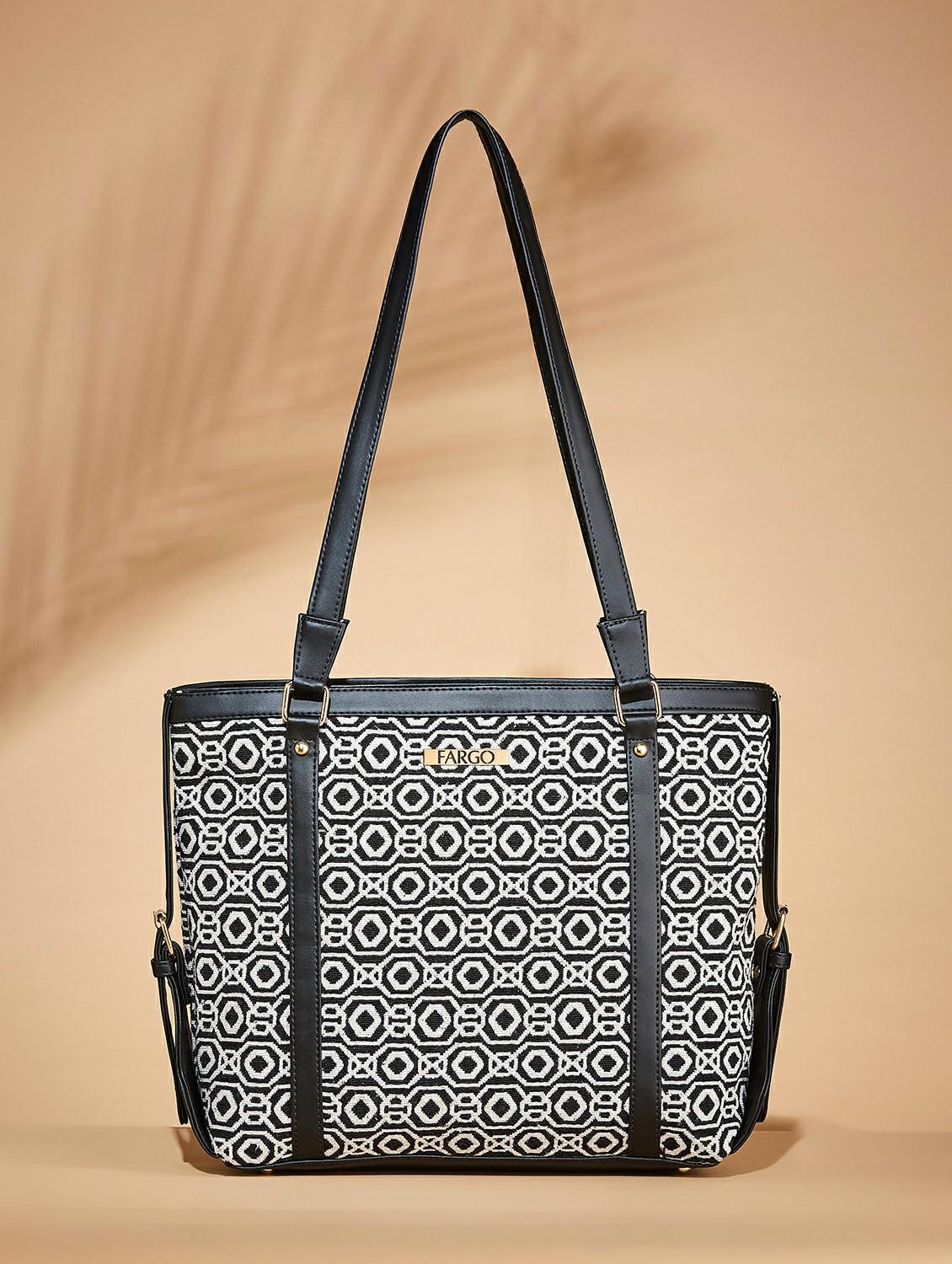 women printed leatherette handbag - 21359413 -  Zoom Image - 0