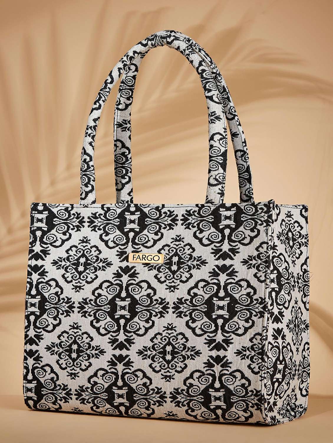 women printed handbag with laptop pocket - 21359449 -  Standard Image - 2