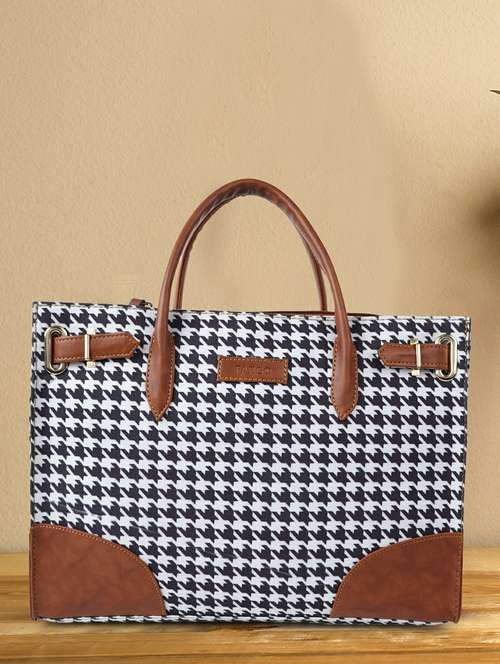 Women Printed Leatherette (Pu) Handbag
