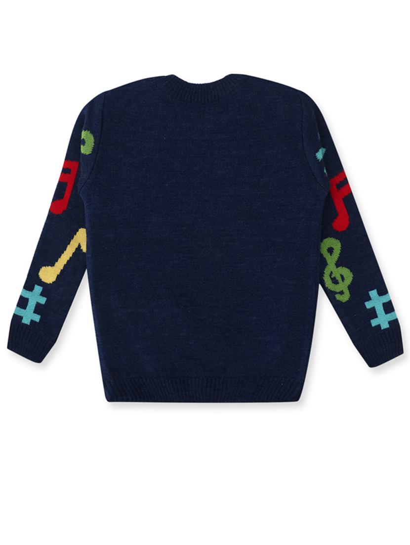 kids long sleeved printed sweater - 21360075 - Standard Image - 2