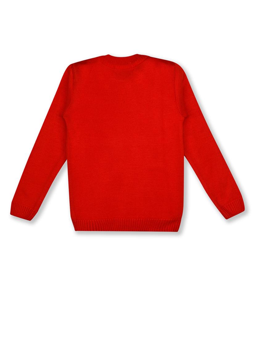 kids long sleeved self design sweater - 21360078 - Standard Image - 2