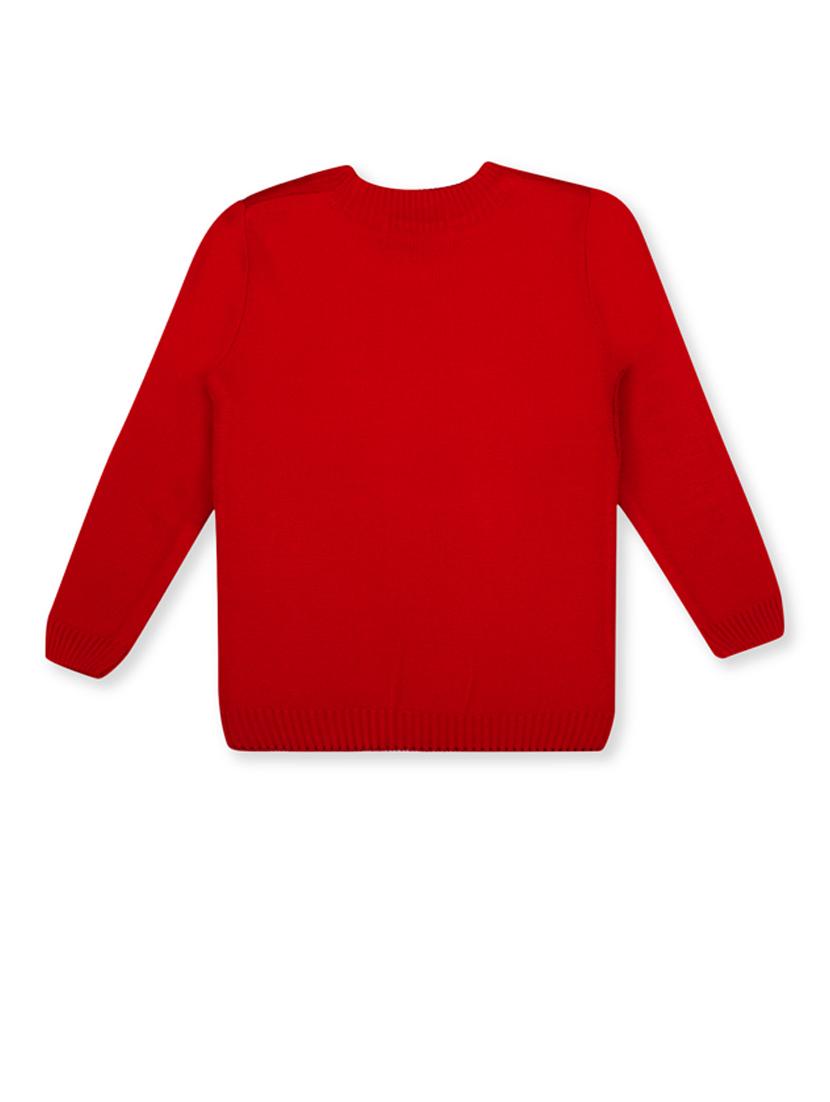 kids long sleeved self design sweater - 21360084 - Standard Image - 2