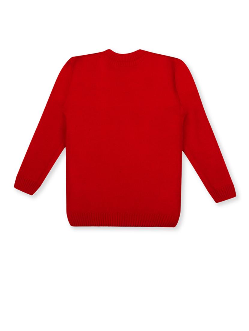 kids long sleeved self design sweater - 21360086 - Standard Image - 2