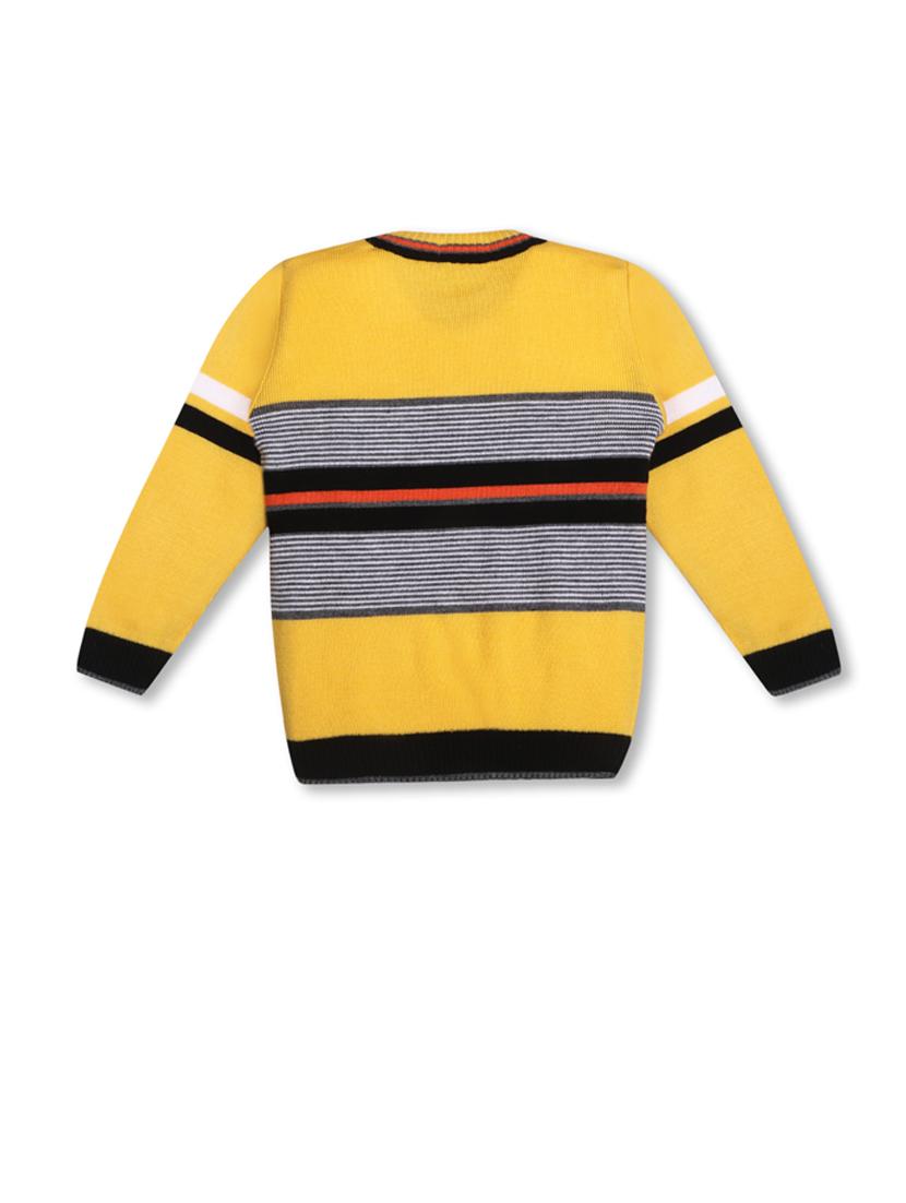 boys striped long sleeves sweater - 21360103 - Standard Image - 2