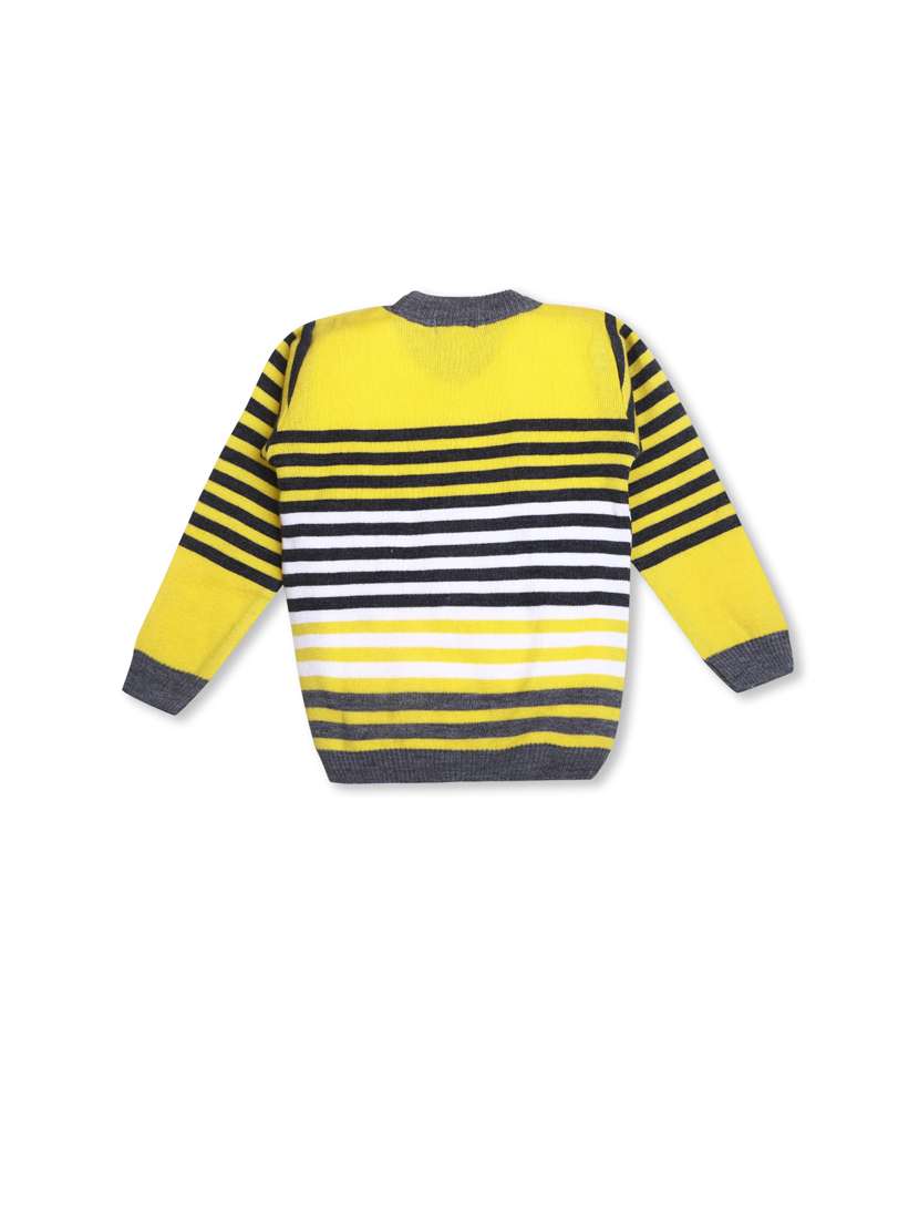boys striped long sleeves sweater - 21360120 - Standard Image - 2
