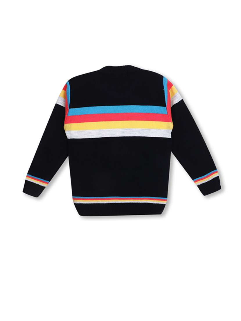 boys striped long sleeves sweater - 21360121 -  Standard Image - 2