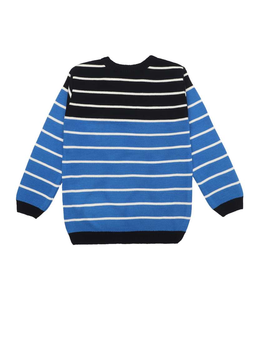 boys striped long sleeves sweater - 21360126 -  Standard Image - 2