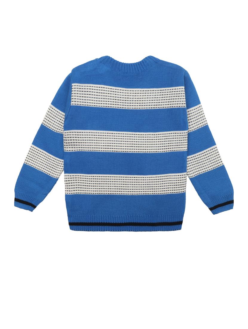 kids long sleeved striped sweater - 21360132 - Standard Image - 2