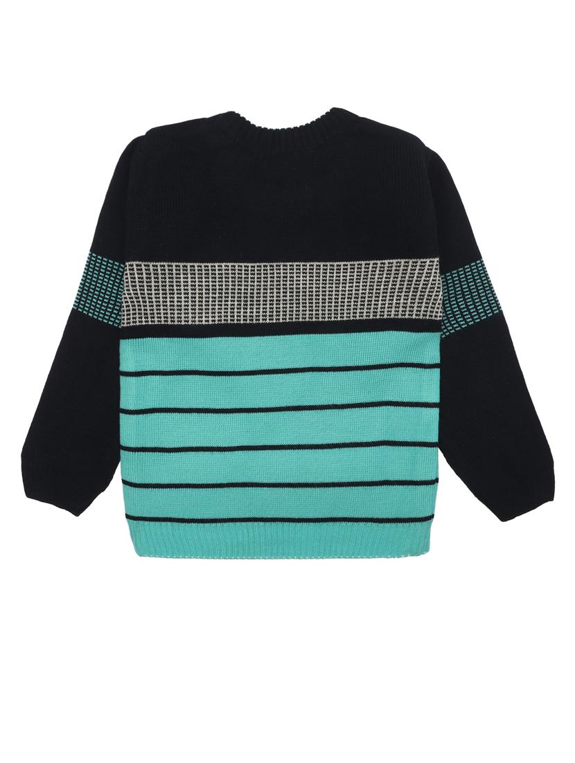 kids long sleeved striped sweater - 21360133 - Standard Image - 2