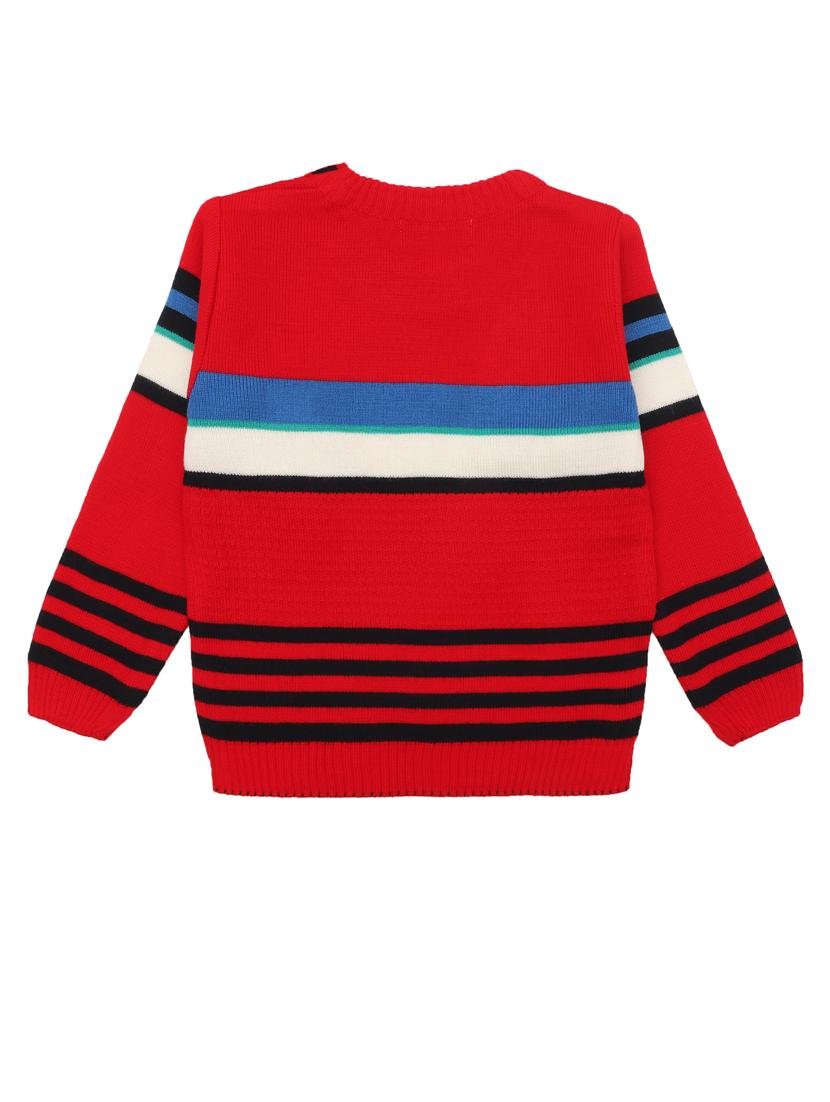 kids long sleeved striped sweater - 21360137 - Standard Image - 2