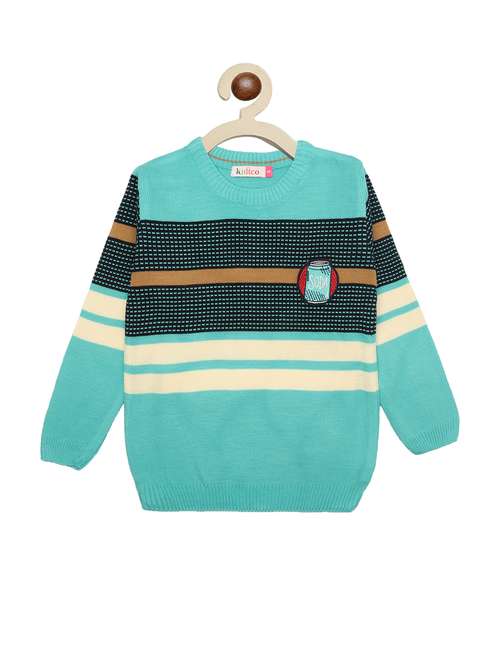 kids long sleeved striped sweater - 21360144 -  Standard Image - 0
