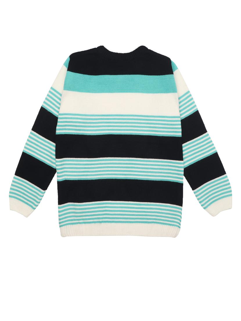 kids long sleeved striped sweater - 21360146 - Standard Image - 2