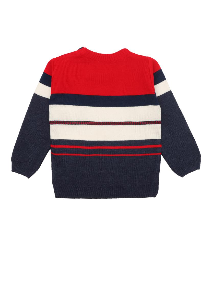 kids long sleeved striped sweater - 21360149 - Standard Image - 2