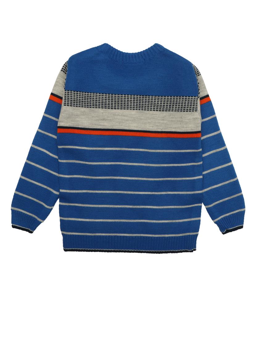boys striped long sleeves sweater - 21360151 - Standard Image - 2