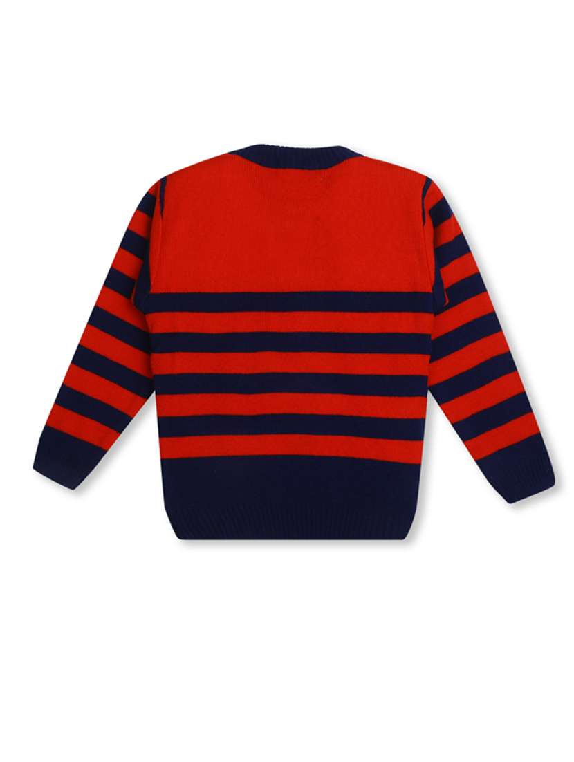 boys striped long sleeves sweater - 21360154 - Standard Image - 2
