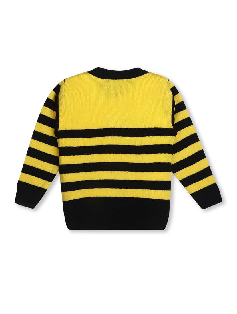 boys striped long sleeves sweater - 21360157 - Standard Image - 2