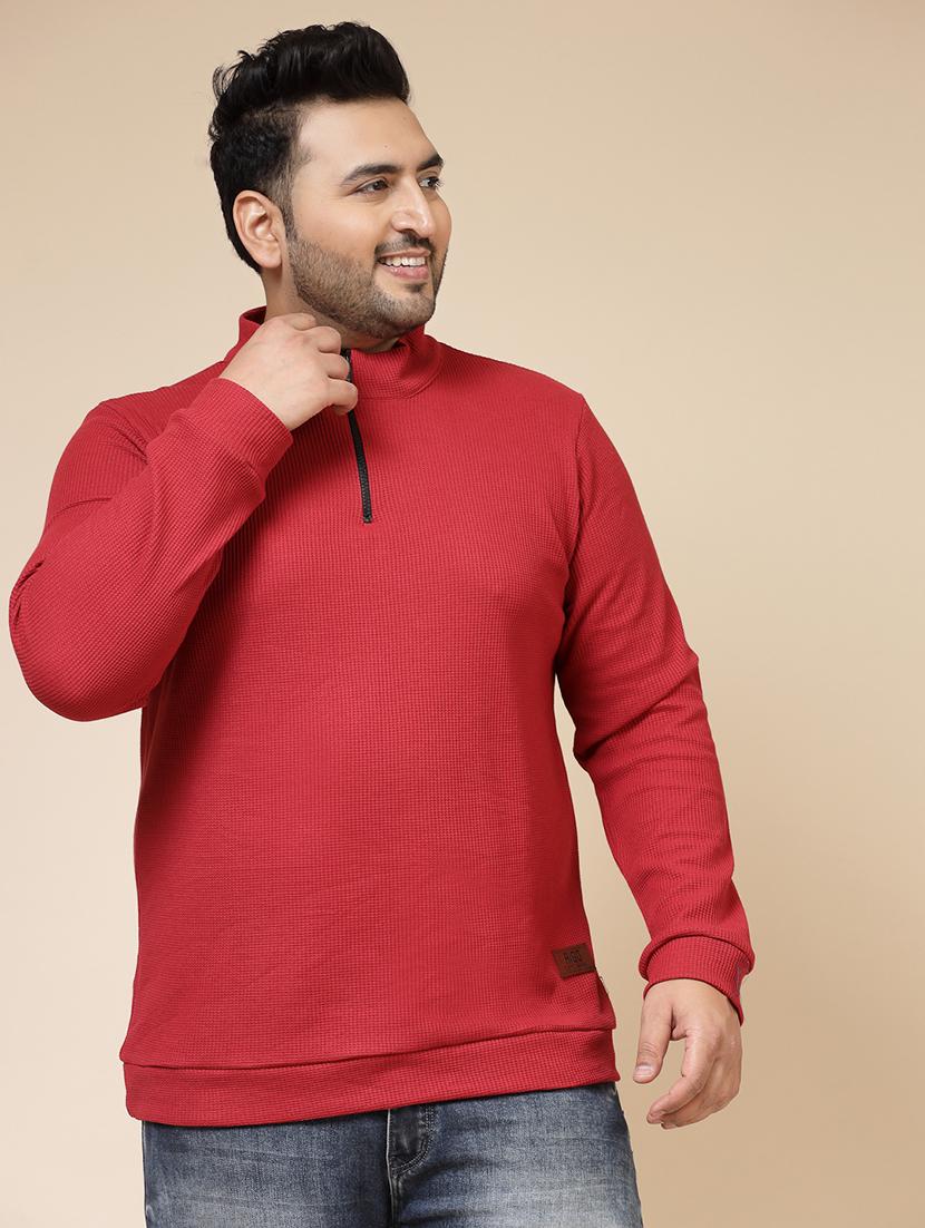 men solid plus size t-shirt - 21364560 - Zoom Image - 0