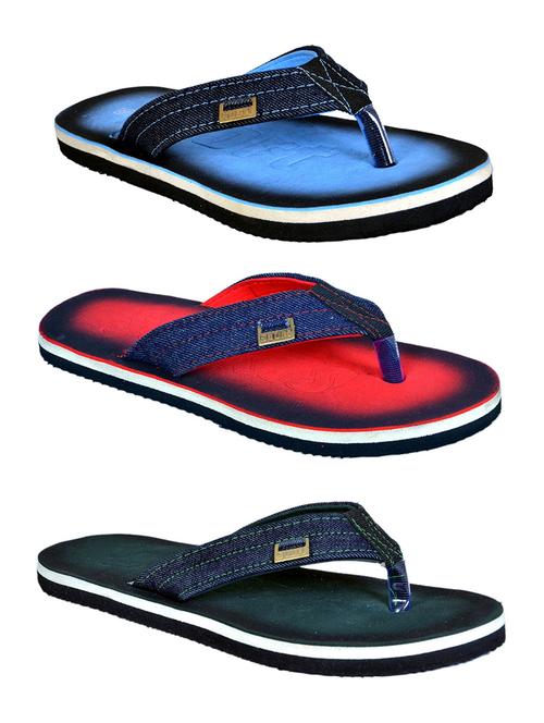 men pack of 3 slip on flip flops - 21364912 -  Standard Image - 0
