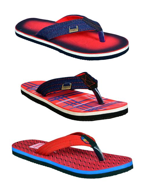 men pack of 3 slip on flip flops - 21364924 -  Standard Image - 0