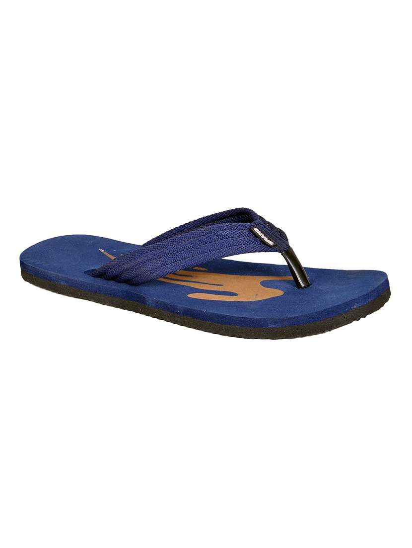 men solid slip on flip flop