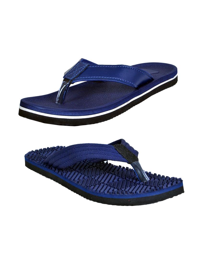 men solid slip on flip flop