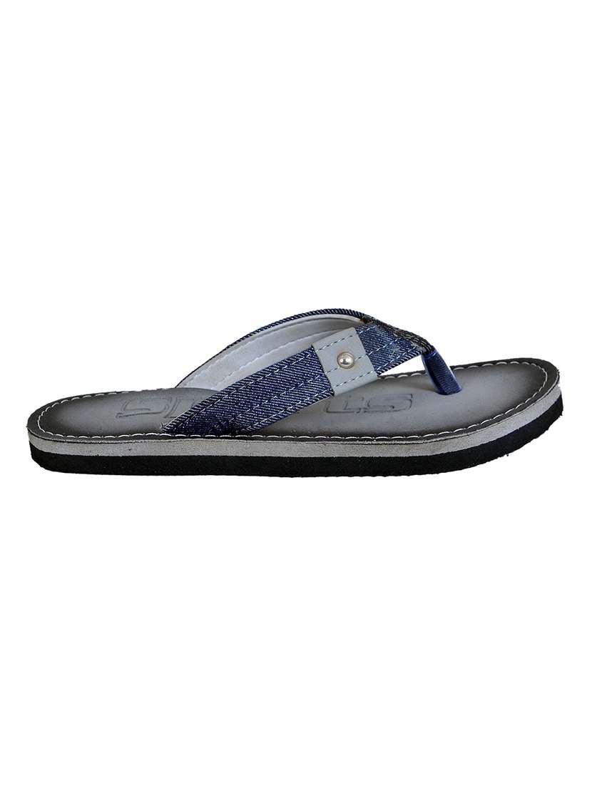 men grey slip on flip flop - 21364978 -  Standard Image - 2