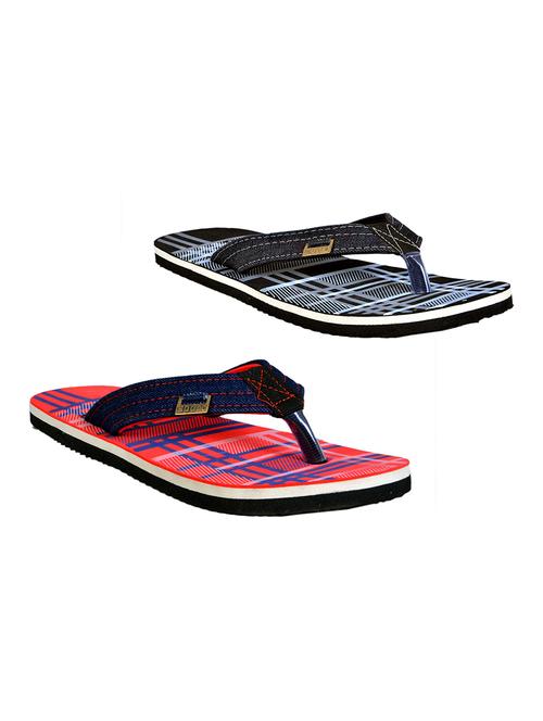 men pack of 2 slip on flip flops - 21364984 -  Standard Image - 0