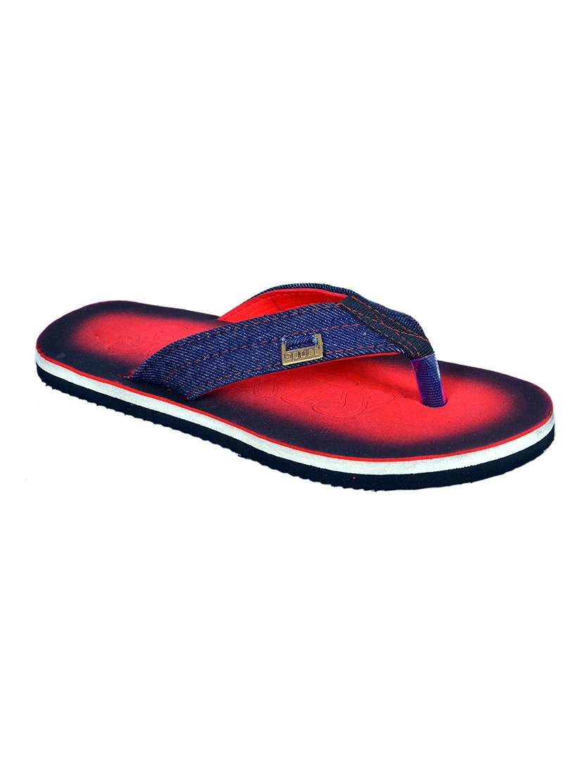 men red slip on flip flop