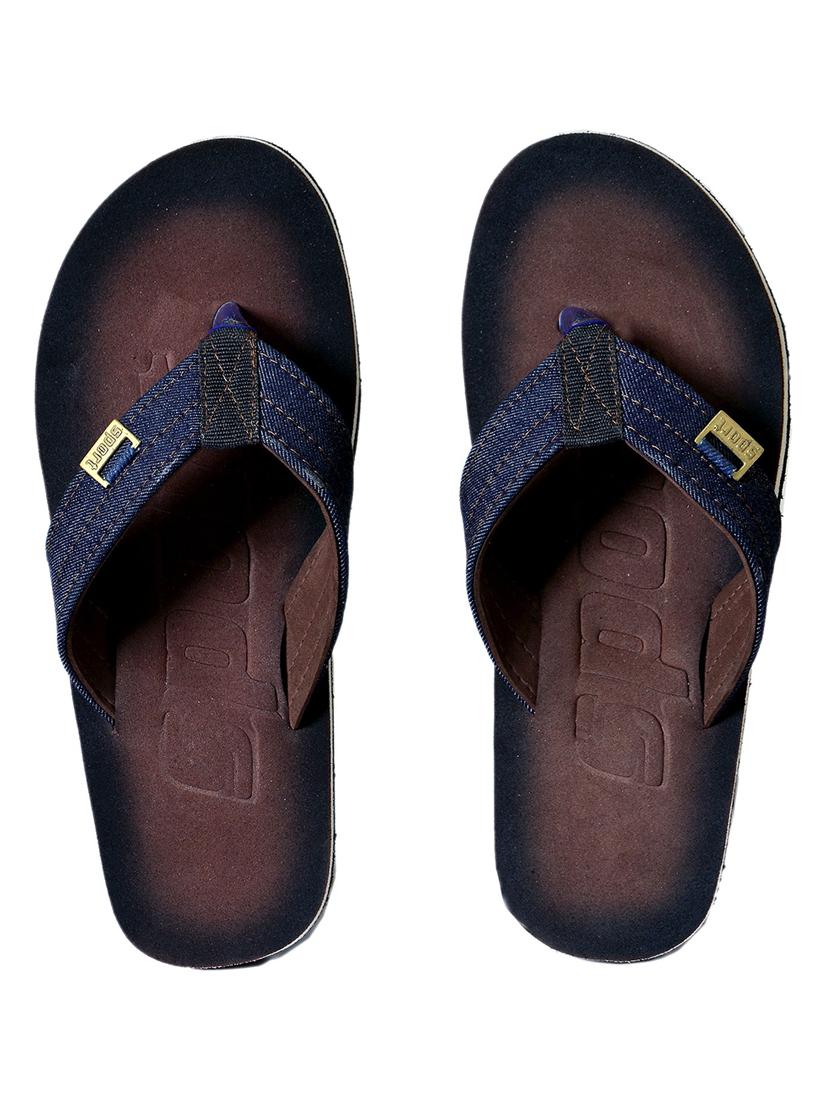 men pack of 5 slip on flip flops - 21365030 - Standard Image - 2