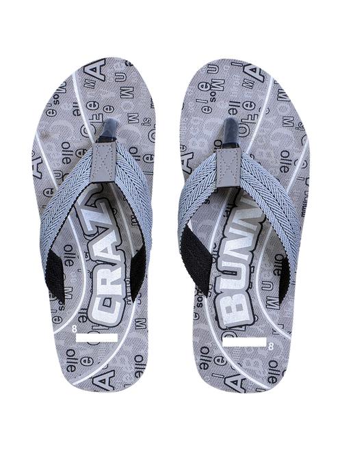 men grey slip on flip flop - 21365033 -  Standard Image - 0